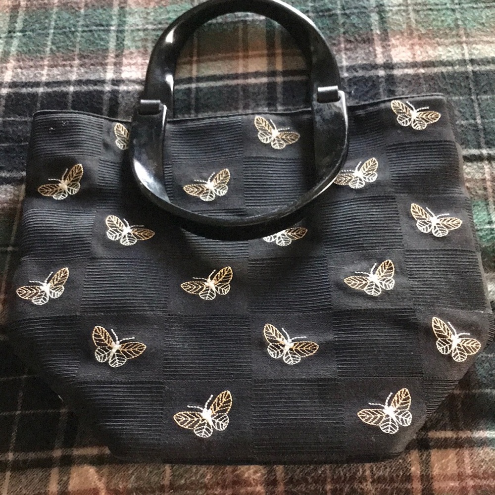 Talbots Embroidered Satchel - Picture 7 of 8
